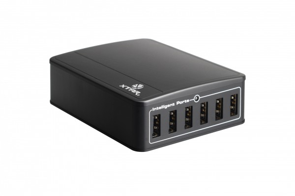Abverkauf XTAR U1 SIX-U 45W 6-Kanal USB-Netzteil Multi-Port USB-Ladegerät 
