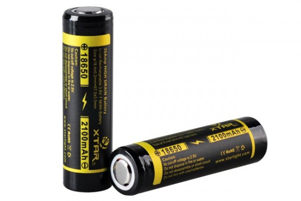 18650 Li-Ion Akku 2100 mAh 3,6 V hochstromfähig 30 A - b